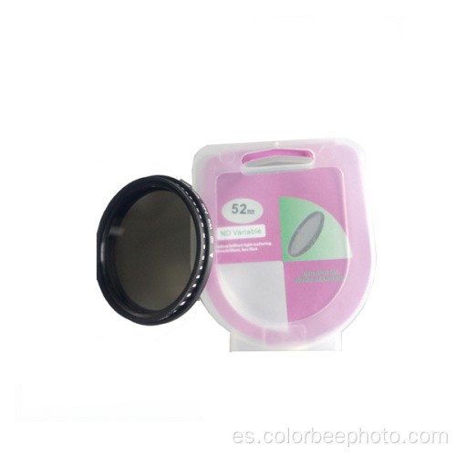 Filtro variable ajustable de densidad neutra ND2-400